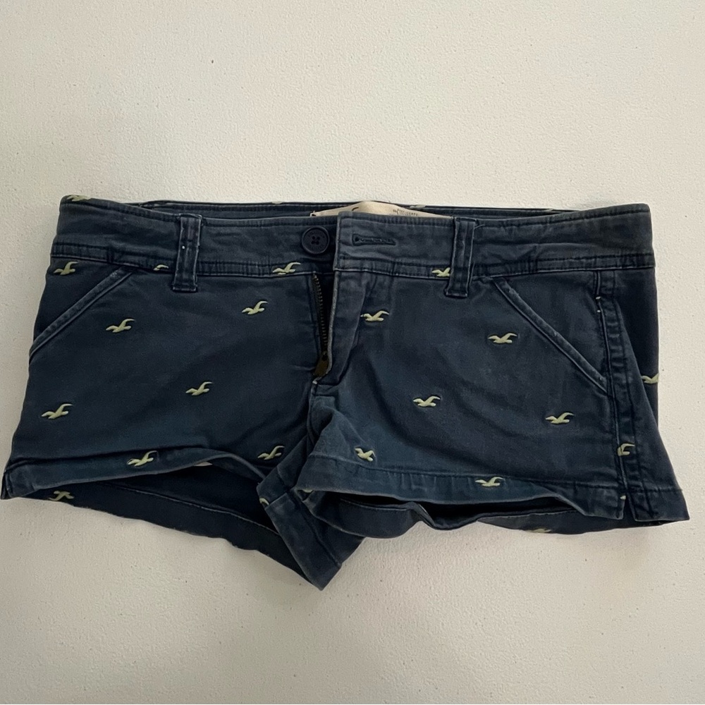 Hollister y2k OG Short Shorts Seagull Logo